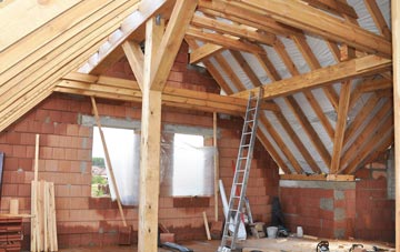 Grove End attic trusses