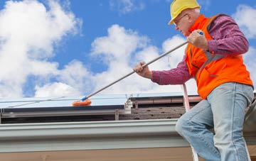 Grove End soft wash roof cleaning